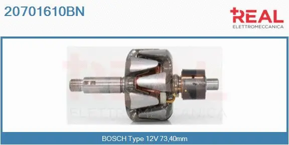 Rotor, alternator (20701610BN)