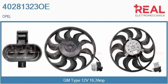 Fan, engine cooling (40281323OE)