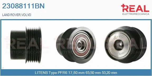 Belt Pulley, alternator (23088111BN)