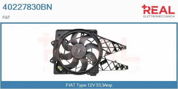 Electric Motor, radiator fan (40227830BN)