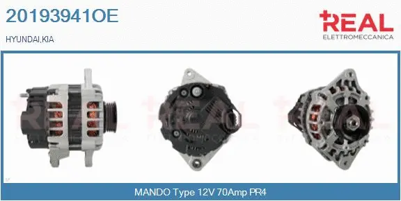 Alternator (20193941OE)