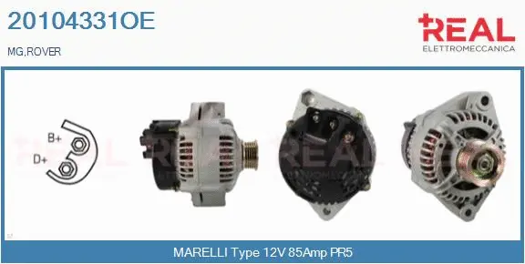 Alternator (20104331OE)