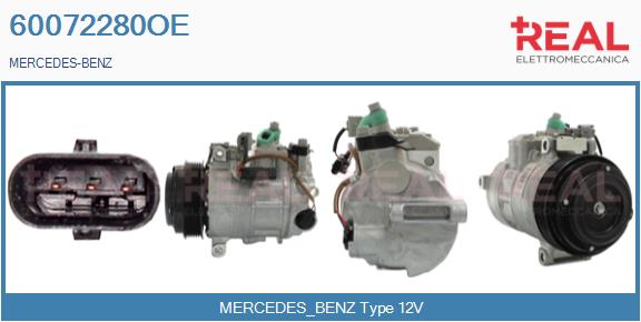 Compressor, air conditioning (60072280OE)