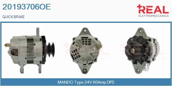 Alternator (20193706OE)