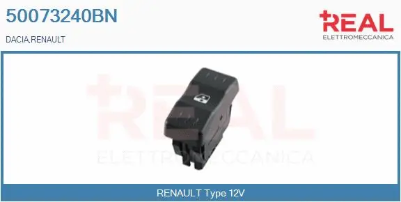 Switch, window regulator (50073240BN)