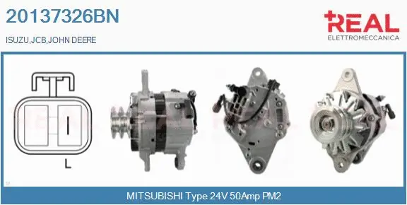 Alternator (20137326BN)