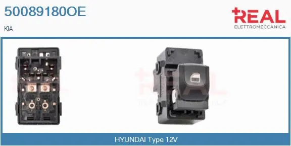 Switch, window regulator (50089180OE)