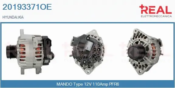 Alternator (20193371OE)