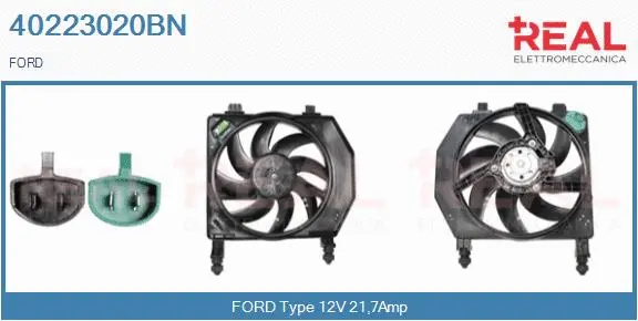 Electric Motor, radiator fan (40223020BN)