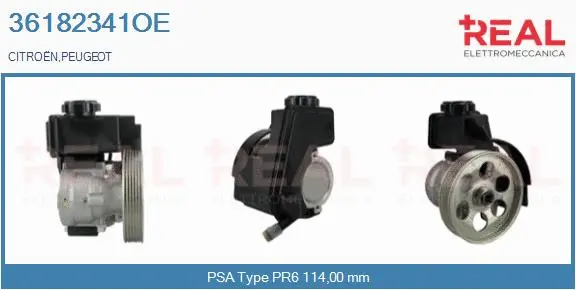 Hydraulic Pump, steering (36182341OE)