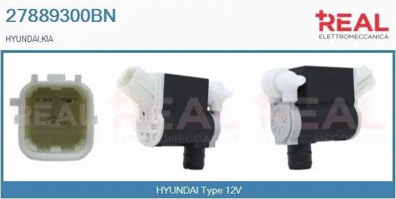 Washer Fluid Pump, window cleaning (27889300BN)