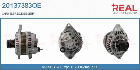 Alternator (20137383OE)