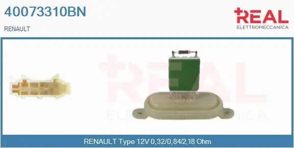 Resistor, interior blower (40073310BN)
