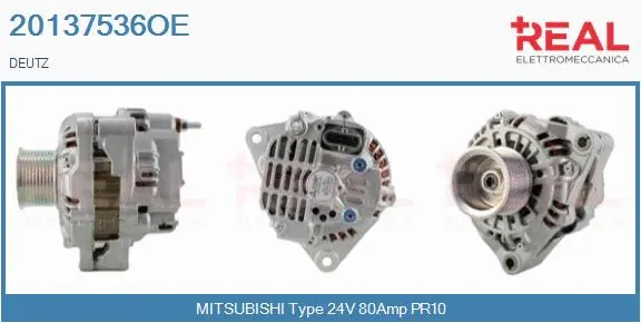 Alternator (20137536OE)