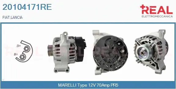 Alternator (20104171RE)