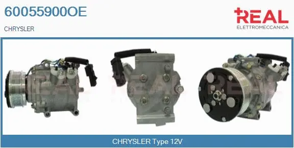 Compressor, air conditioning (60055900OE)