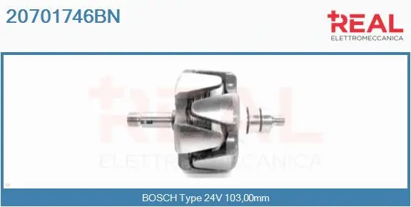 Rotor, alternator (20701746BN)