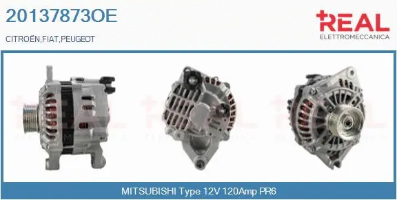 Alternator (20137873OE)