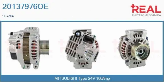 Alternator (20137976OE)