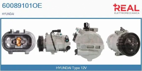 Compressor, air conditioning (60089101OE)