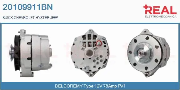 Alternator (20109911BN)