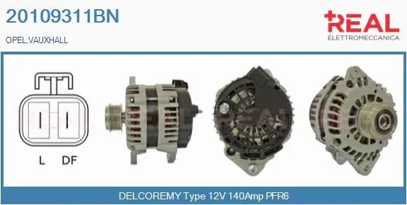 Alternator (20109311BN)