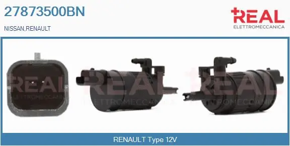Washer Fluid Pump, window cleaning (27873500BN)