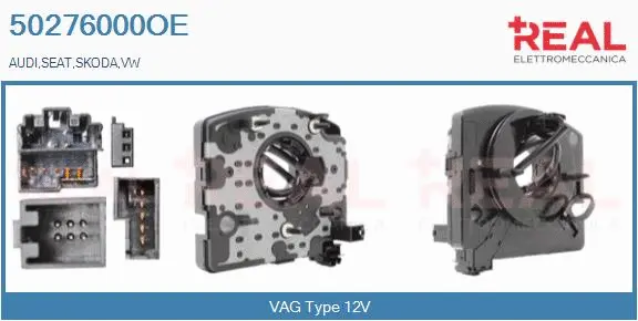 Clockspring, airbag (50276000OE)