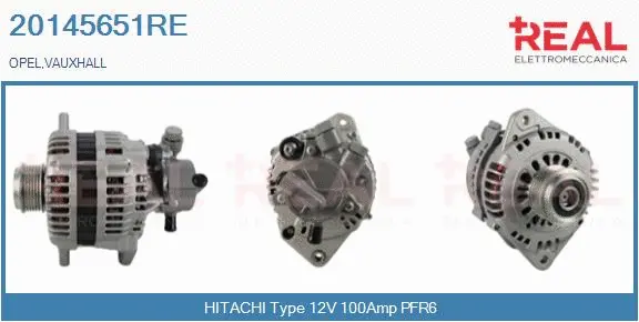 Alternator (20145651RE)