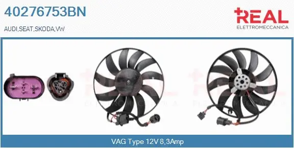 Fan, engine cooling (40276753BN)