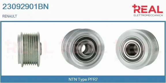 Belt Pulley, alternator (23092901BN)