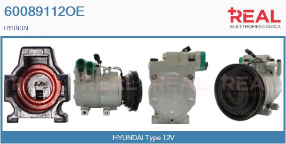 Compressor, air conditioning (60089112OE)