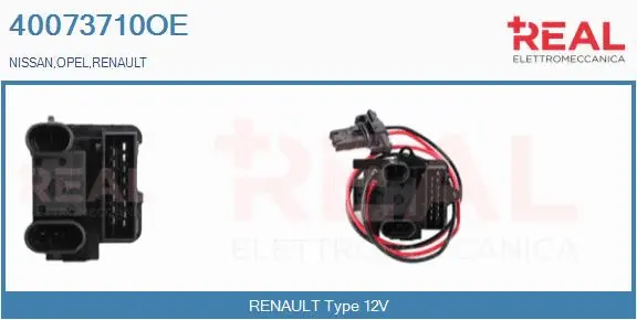 Resistor, interior blower (40073710OE)