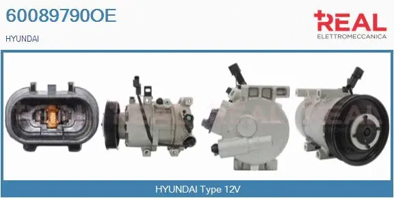 Compressor, air conditioning (60089790OE)