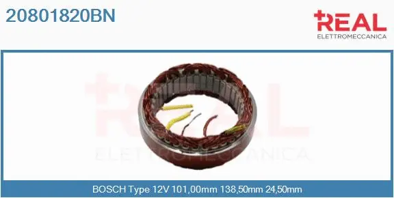 Stator, alternator (20801820BN)