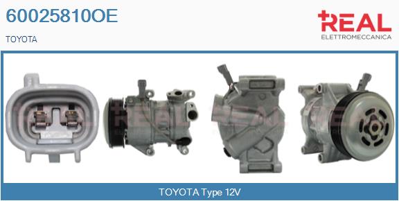 Compressor, air conditioning (60025810OE)