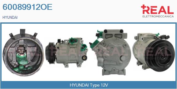 Compressor, air conditioning (60089912OE)