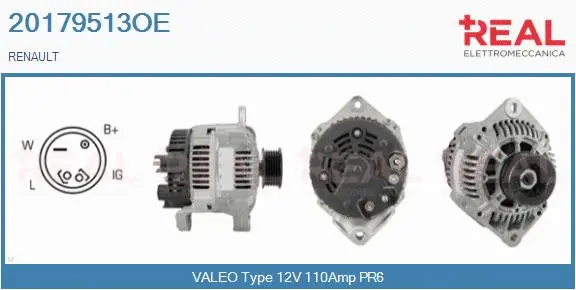 Alternator (20179513OE)