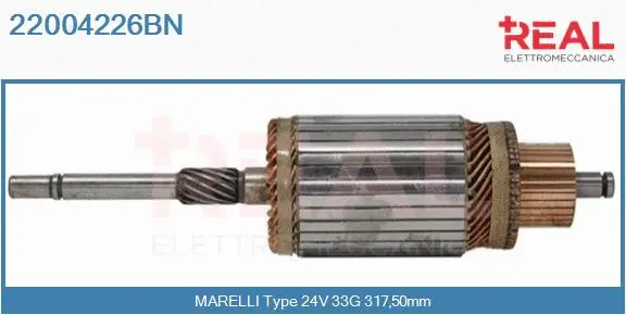 Armature, starter (22004226BN)