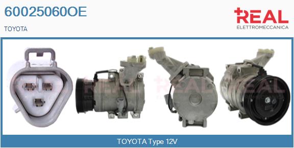 Compressor, air conditioning (60025060OE)