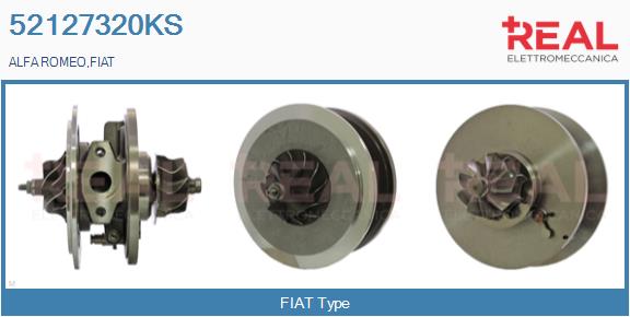 Core assembly, turbocharger (52127320KS)