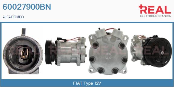 Compressor, air conditioning (60027900BN)