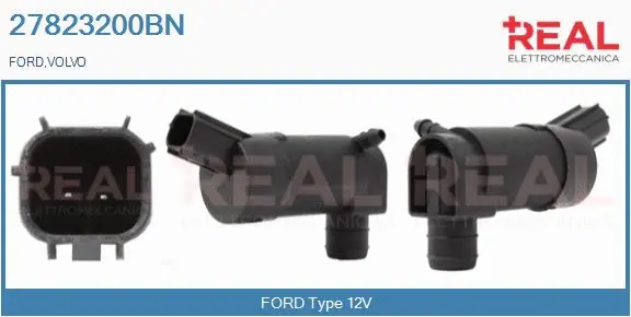 Washer Fluid Pump, window cleaning (27823200BN)
