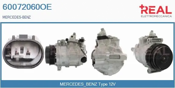 Compressor, air conditioning (60072060OE)