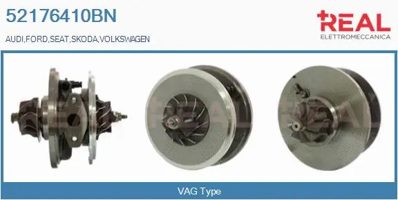 Core assembly, turbocharger (52176410BN)