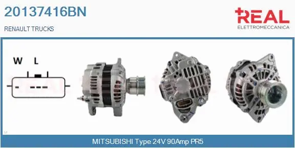 Alternator (20137416BN)