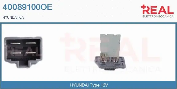 Resistor, interior blower (40089100OE)