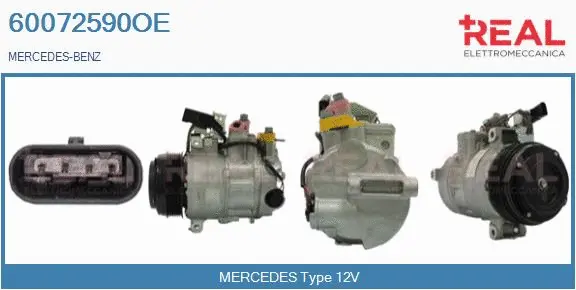 Compressor, air conditioning (60072590OE)