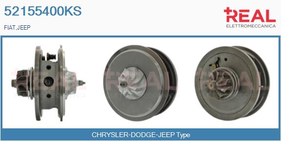 Core assembly, turbocharger (52155400KS)