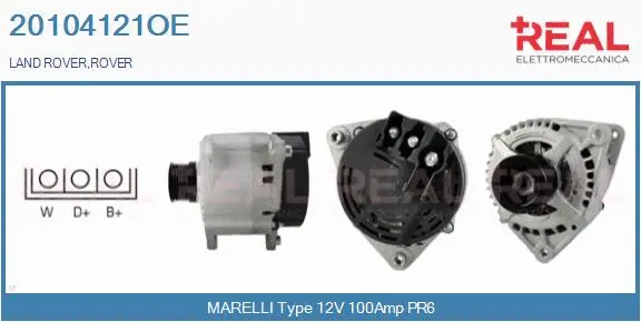 Alternator (20104121OE)